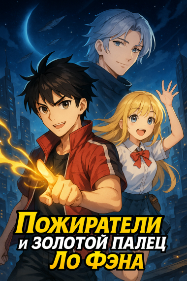 Пожиратели и золотой палец Ло Фэна - дополнительная обложка