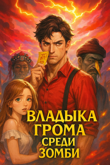 Владыка грома среди зомби - дополнительная обложка