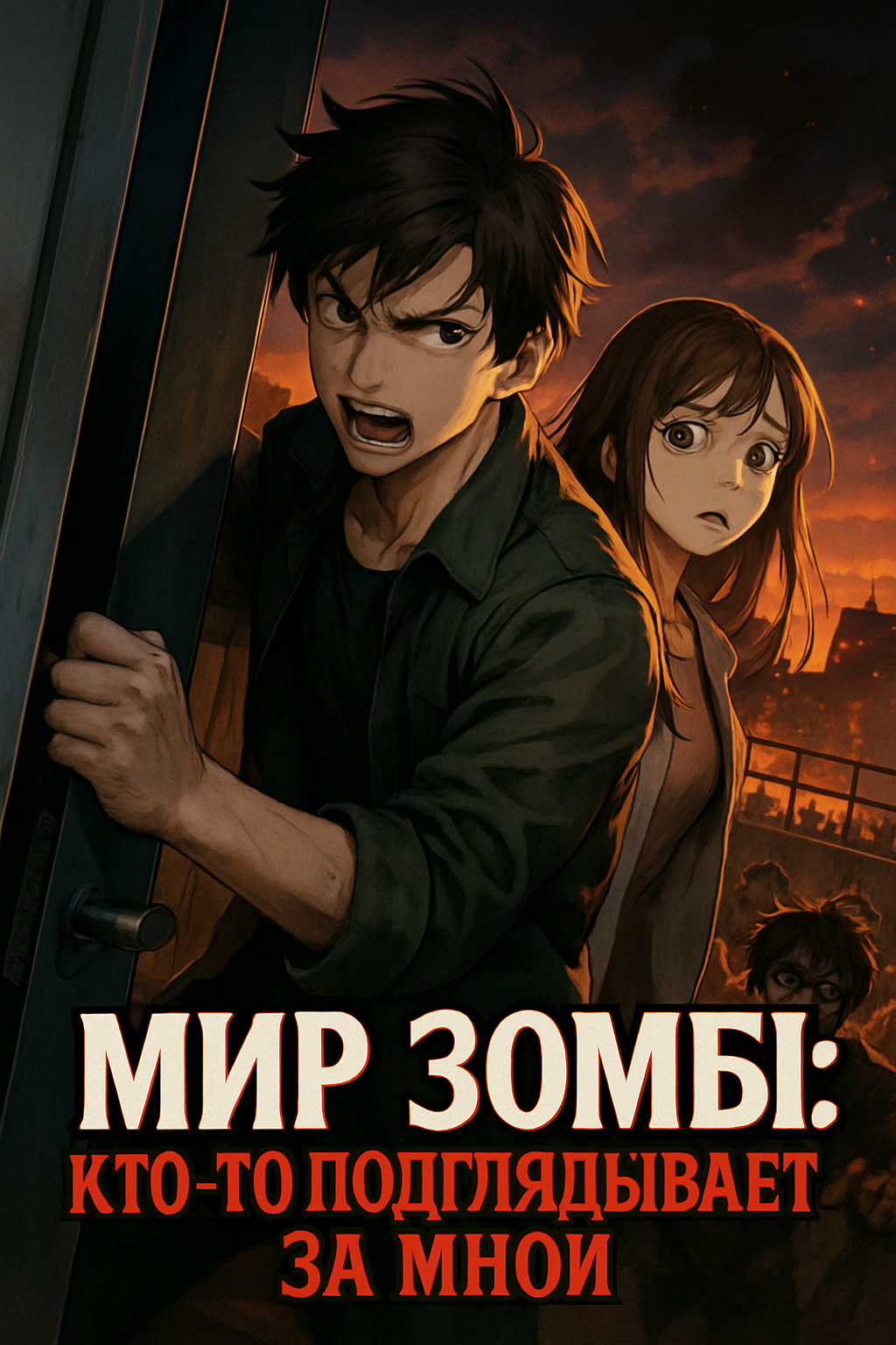 Мир зомби: Кто-то подглядывает за мной - обложка ранобэ читать онлайн