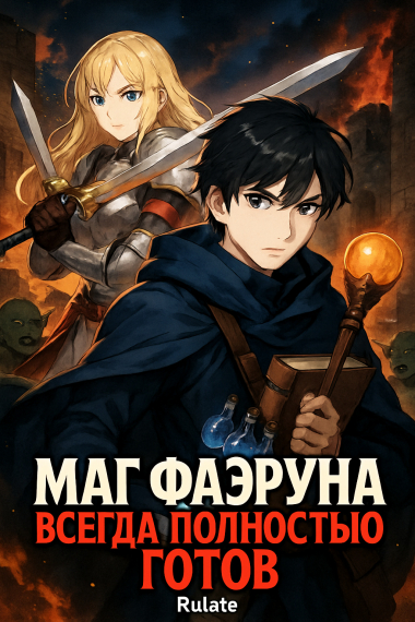 Маг Фаэруна всегда полностью готов - обложка ранобэ читать онлайн