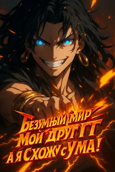 Безумный мир — Мой Друг ГГ, а Я Схожу с Ума! - обложка ранобэ читать онлайн