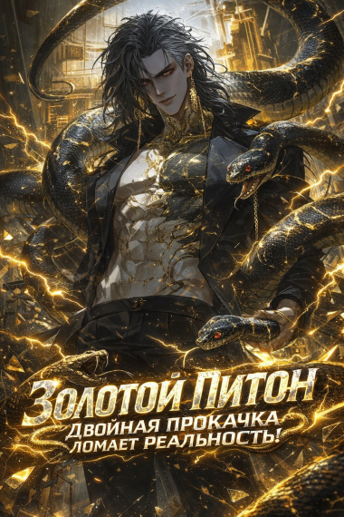Золотой Питон — Двойная Прокачка Ломает Реальность! - обложка ранобэ читать онлайн