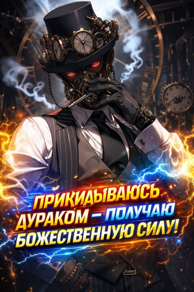 Прикидываюсь Дураком — Получаю Божественную Силу! - обложка ранобэ читать онлайн