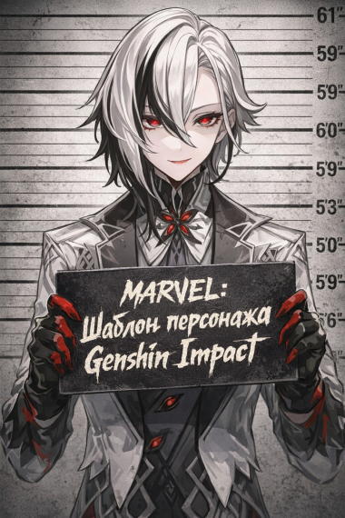 Marvel: Шаблон персонажа Genshin Impact - обложка ранобэ читать онлайн