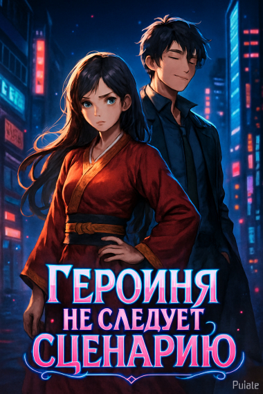 Героиня не следует сценарию - обложка ранобэ читать онлайн