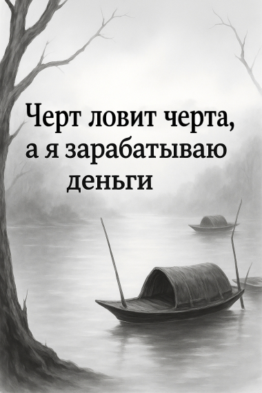 Чёрт ловит чёрта, а я зарабатываю деньги - обложка ранобэ читать онлайн