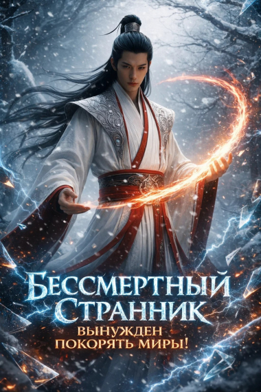 Бессмертный Странник — Вынужден Покорять Миры! - обложка ранобэ читать онлайн