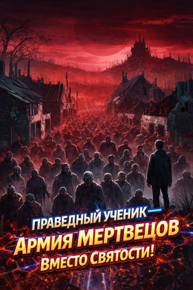 Праведный Ученик — Армия Мертвецов Вместо Святости! - обложка ранобэ читать онлайн