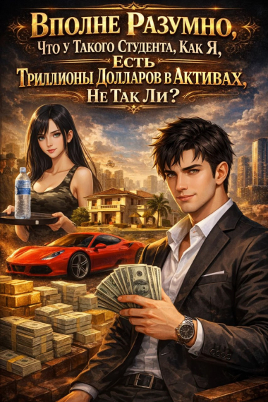Вполне разумно, что у такого студента, как я, припасено несколько триллионов в активах, не так ли? - обложка ранобэ читать онлайн