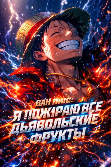 Ван Пис: Я Пожираю Все Дьявольские Фрукты - обложка ранобэ читать онлайн