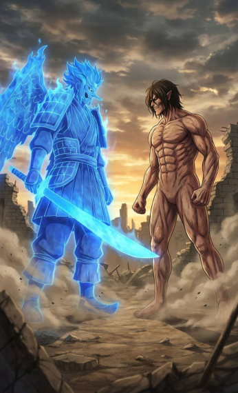 Бесконечные миры: Атака Титанов - обложка ранобэ читать онлайн