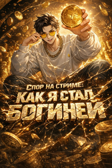 Спор на стриме: Как я стал богиней - обложка ранобэ читать онлайн