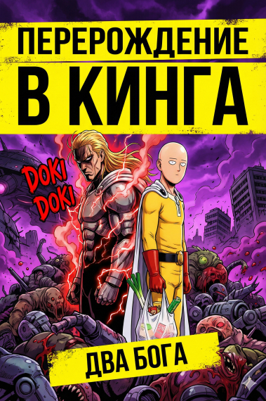 One-Punch Man: Перерождение в Кинга с силой Восьми Врат! - обложка ранобэ читать онлайн
