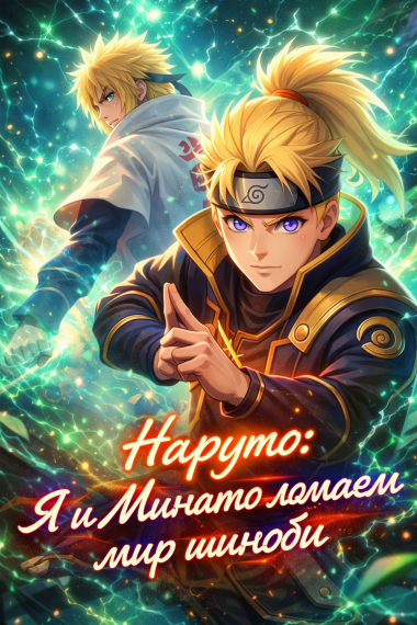 Наруто: Я и Минато ломаем мир шиноби - обложка ранобэ читать онлайн