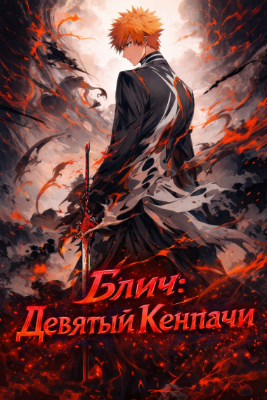 Блич: Девятый Кенпачи - обложка ранобэ читать онлайн