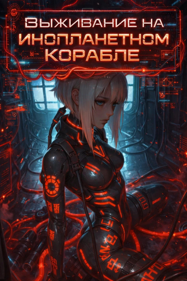 Выживание на инопланетном корабле - обложка ранобэ читать онлайн