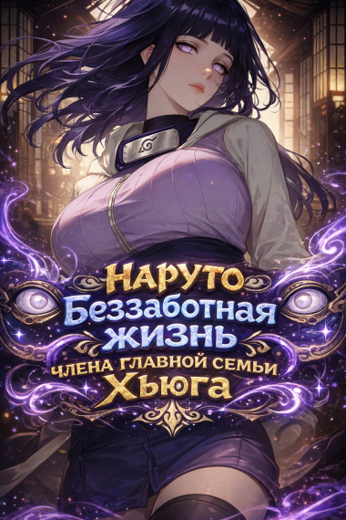 Наруто: Беззаботная жизнь члена главной семьи Хьюга - обложка ранобэ читать онлайн