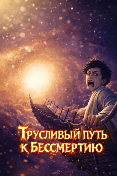Трусливый путь к бессмертию - обложка ранобэ читать онлайн