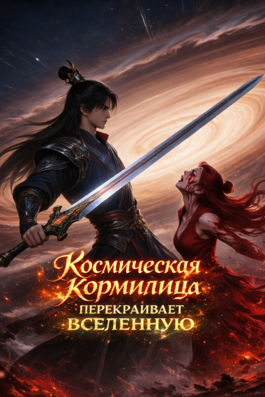 Космическая кормилица перекраивает вселенную - обложка ранобэ читать онлайн
