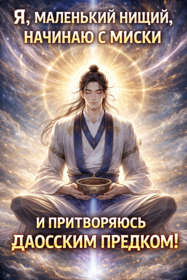 Я, маленький нищий, начинаю с миски и притворяюсь даосским предком! - обложка ранобэ читать онлайн