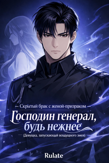Скрытый брак с женой-призраком - Господин генерал, будь нежнее (Девушка, запускающая воздушного змея) - обложка ранобэ читать онлайн