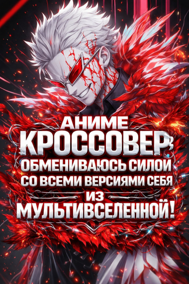 Аниме Кроссовер: Обмениваюсь силой со всеми версиями себя из мультивселенной! - обложка ранобэ читать онлайн