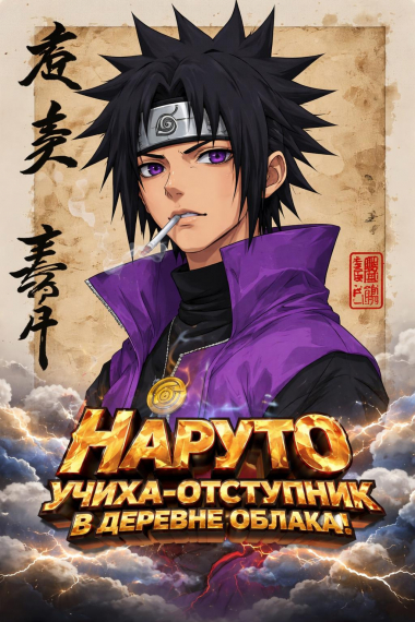 Наруто: Учиха-отступник в деревне Облака! - обложка ранобэ читать онлайн