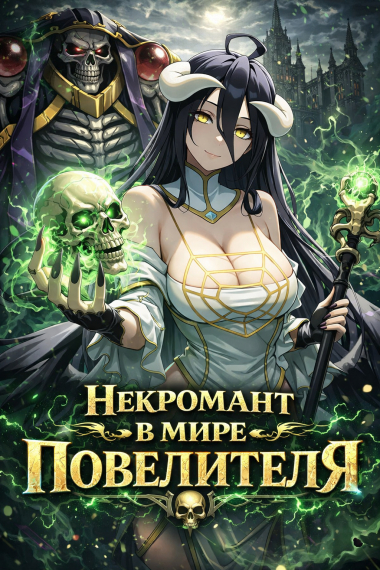 Некромант в мире Повелителя - обложка ранобэ читать онлайн
