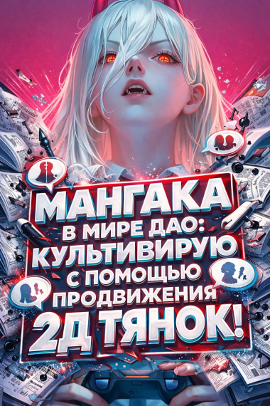 Мангака в мире Дао: Культивирую с помощью продвижения 2Д тянок! - обложка ранобэ читать онлайн