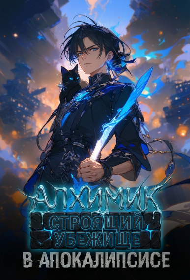 Алхимик, строящий убежище в Апокалипсис - обложка ранобэ читать онлайн