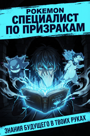 Pokemon: Специалист по призракам - обложка ранобэ читать онлайн