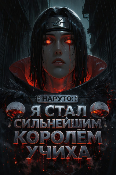 Наруто: Я стал сильнейшим королём Учиха - обложка ранобэ читать онлайн