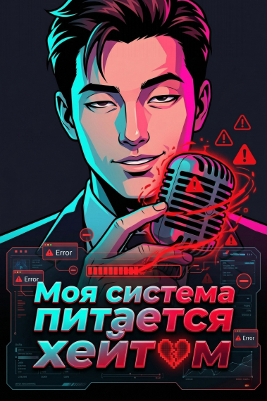Моя система питается хейтом - обложка ранобэ читать онлайн