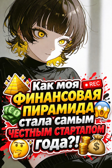 Как моя финансовая пирамида стала самым честным стартапом года?! - обложка ранобэ читать онлайн